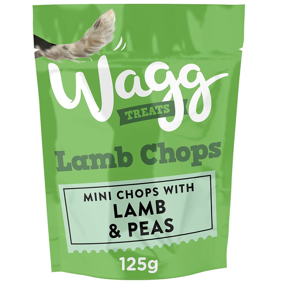 Wagg Lamb Chops Mini Chops with Lamb & Peas Dog Treats