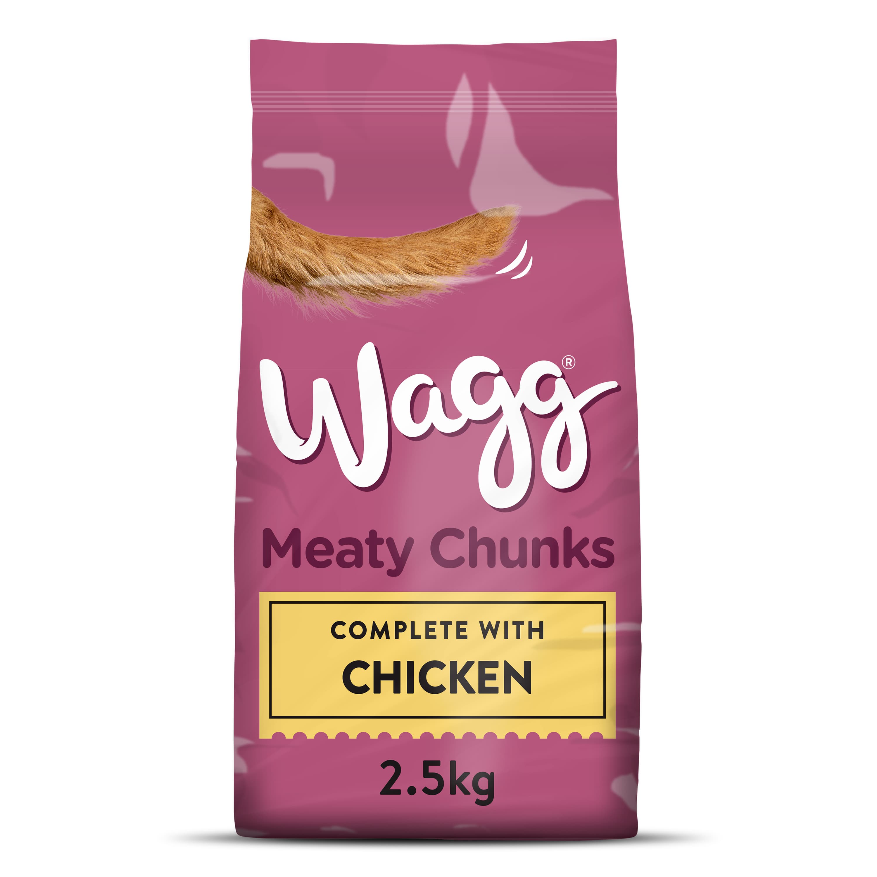 Wagg Moist Meaty Chunks Dry Dog Food Chicken