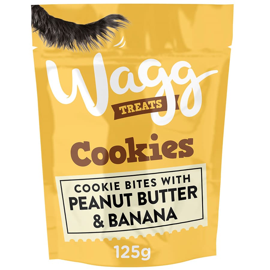 Wagg Cookie Bites with Peanut Butter & Banana Dog Treats