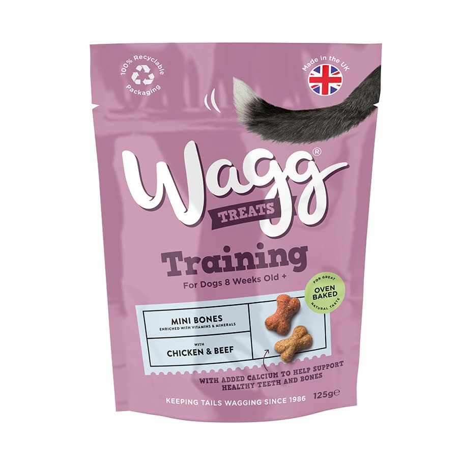 Wagg Training Mini Bones with Chicken & Beef Dog Treats