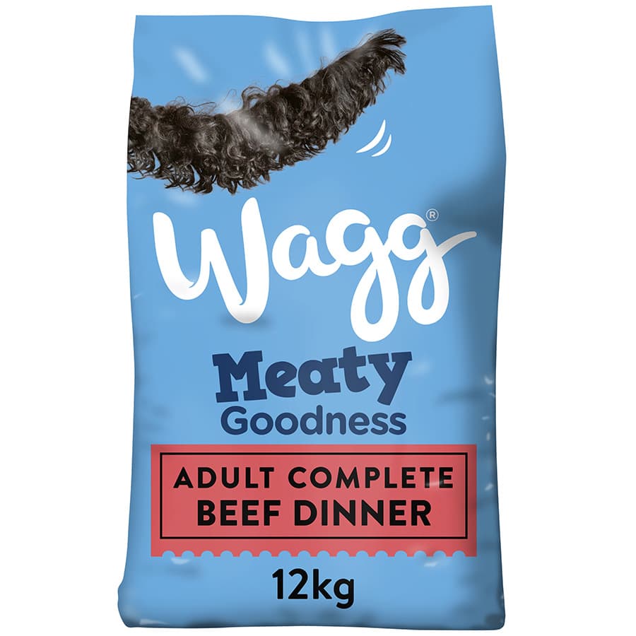 Wagg Meaty Goodness Complete Adult Dry Dog Food Beef