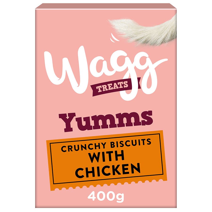 Wagg Yumms Crunchy Biscuits with Chicken Dog Treats